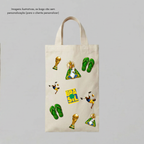 Ecobag Personalizável Pequena + Pack da Copa / Pam (DTF Têxtil)