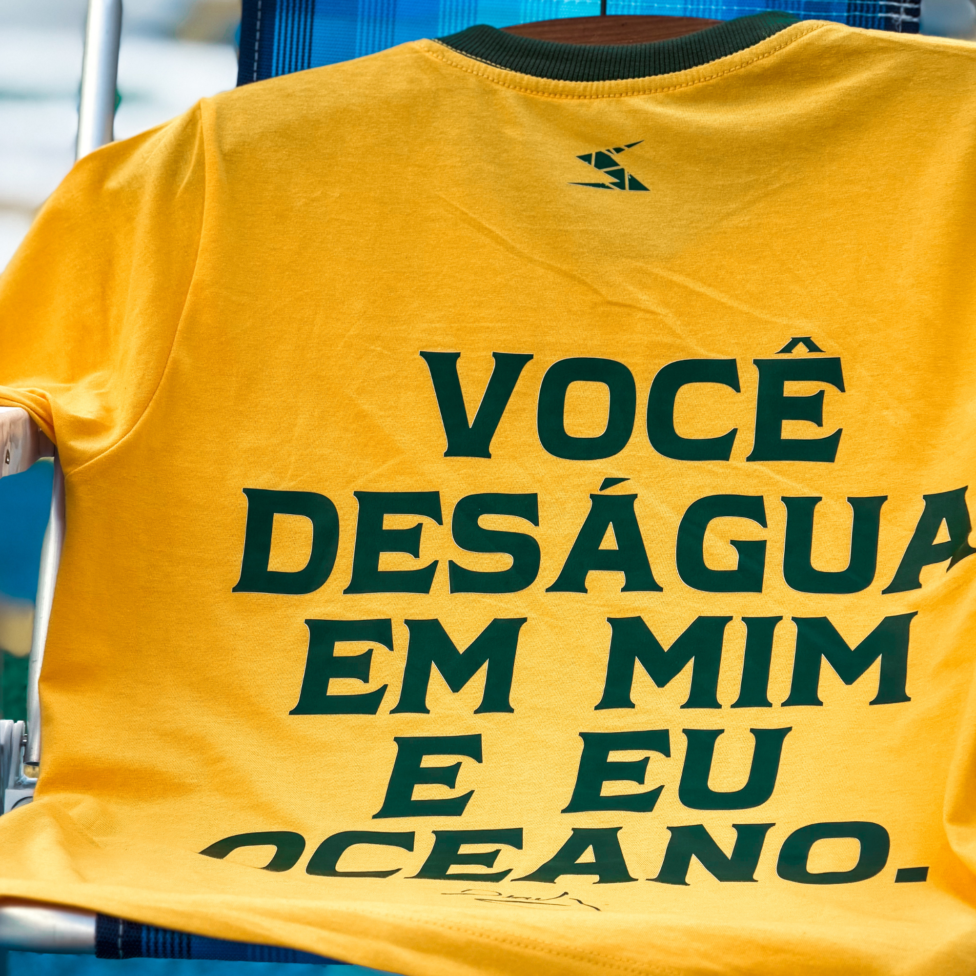 Camisa Djavan Copa - Frente e Costa/ 100% Algodão e DTF têxtil