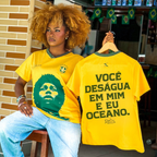 Camisa Djavan Copa - Frente e Costa/ 100% Algodão e DTF têxtil