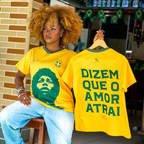 Camisa Djavan Copa - Frente e Costa/ 100% Algodão e DTF têxtil
