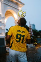 Camisa Polo Oversized Baiúca Amarela