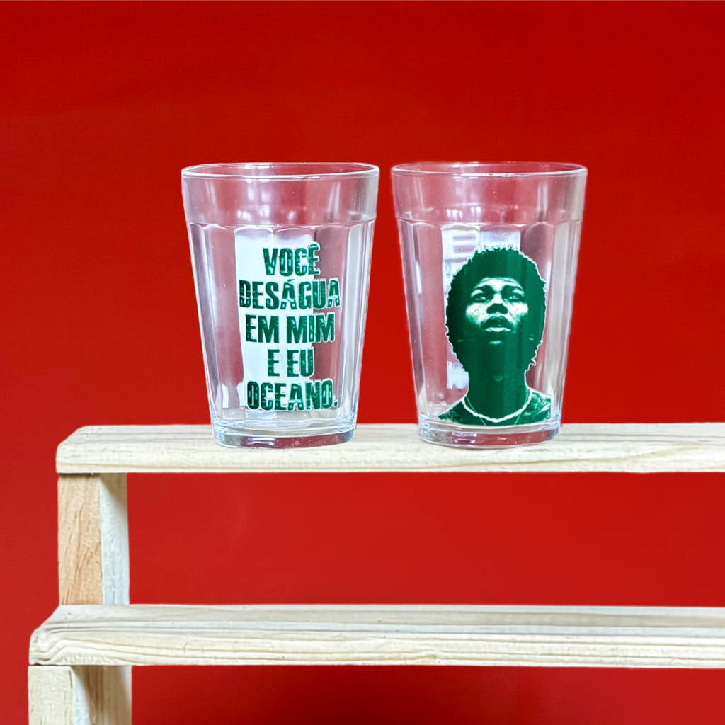 Copo Americano personalizado Coleção Artistas - Frente e Costa