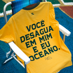 Camisa Djavan Copa - Frente e Costa/ 100% Algodão e DTF têxtil