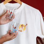 Camisa Zeca Pagodinho + Copo Personalizado (Combo) Regular/ oversized