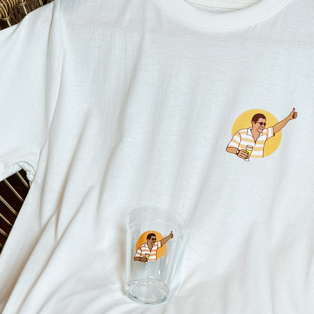 Camisa Zeca Pagodinho + Copo Personalizado (Combo) Regular/ oversized