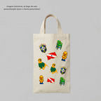 Ecobag Personalizável Pequena + Pack da Copa / Pam (DTF Têxtil)
