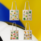 Ecobag Personalizável Grande + Pack da Copa / Pam (DTF Têxtil)