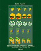 Pack da Copa / Pam (DTF Têxtil)