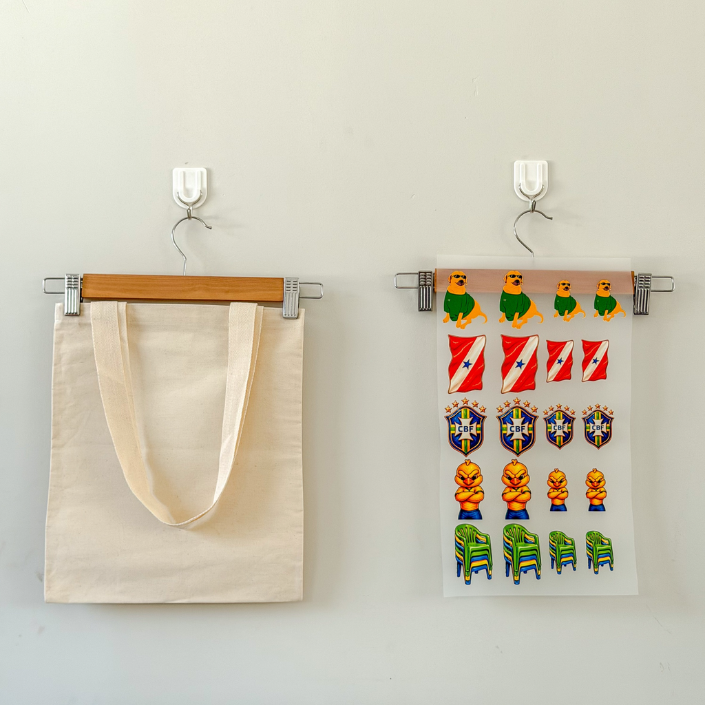 Ecobag Personalizável Grande + Pack da Copa / Pam (DTF Têxtil)