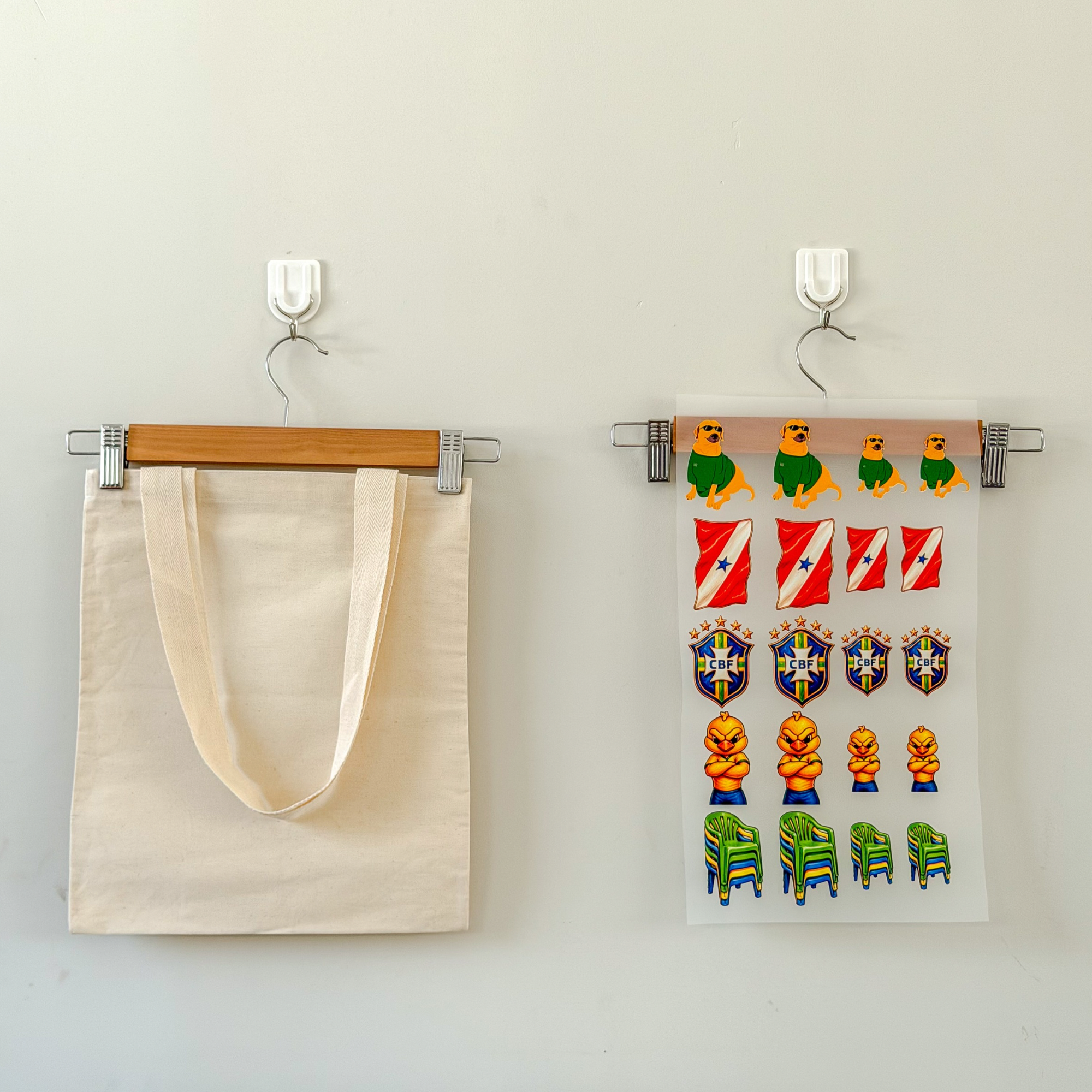 Ecobag Personalizável Grande + Pack da Copa / Pam (DTF Têxtil)