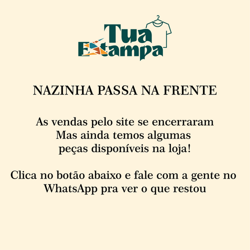 Camisa Nazaré Letra de Barco Círio 2025