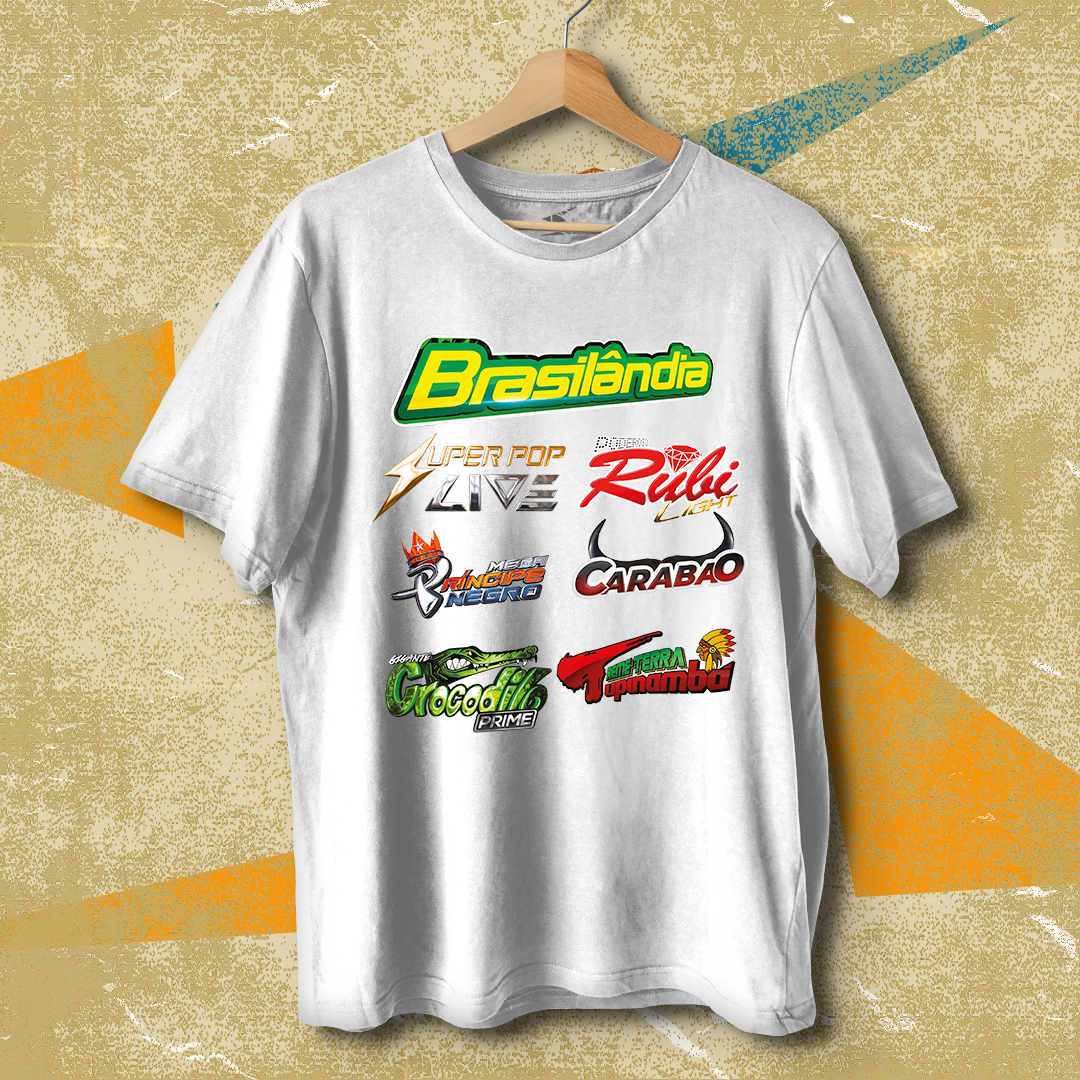 Camisa Cultura das Aparelhagens Rock Doido