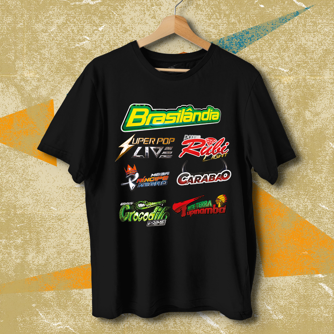 Camisa Cultura das Aparelhagens Rock Doido