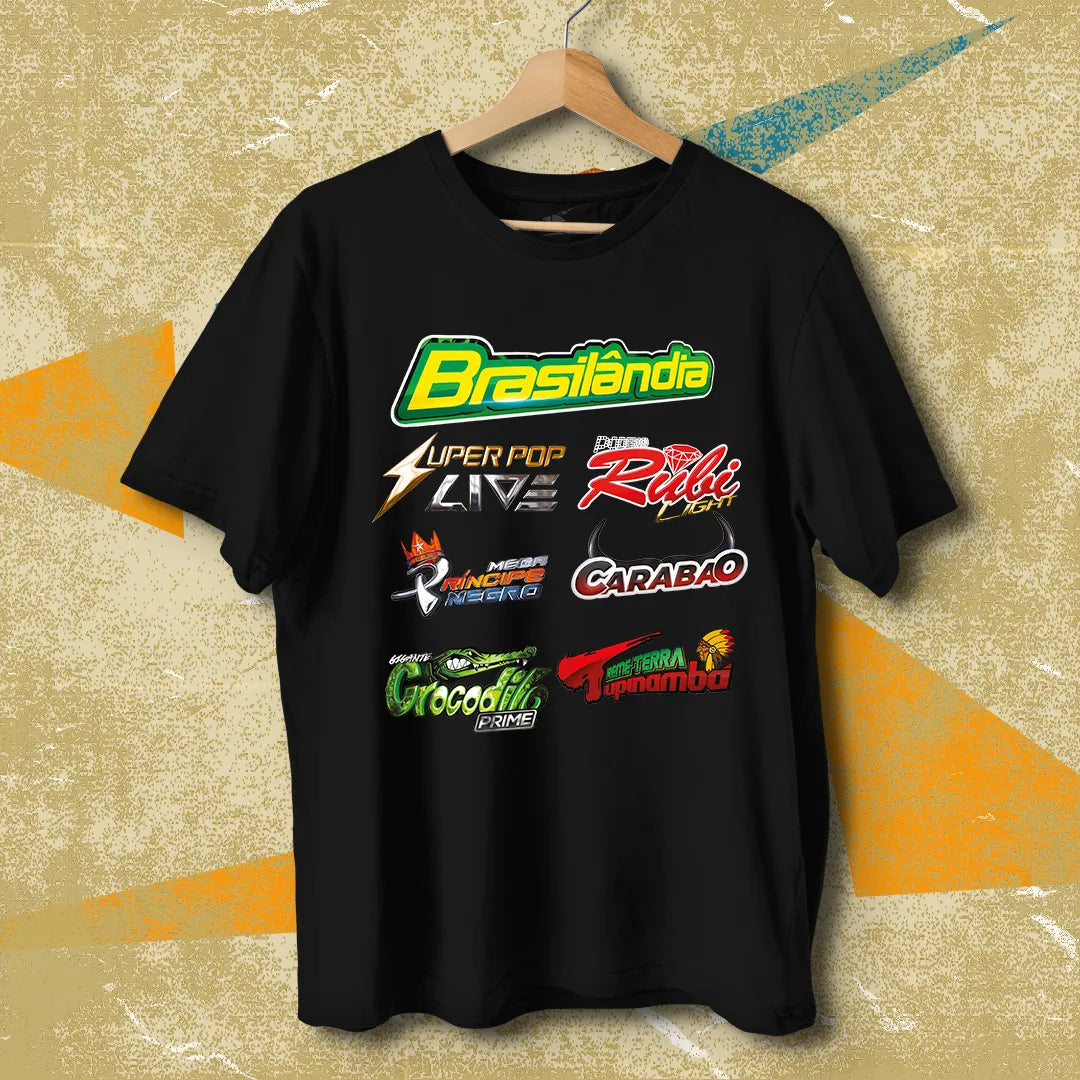 Camisa Cultura das Aparelhagens Rock Doido
