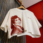 Cropped Alcione (Coleção Artistas) - Frente e Costa - Regular/ Oversized