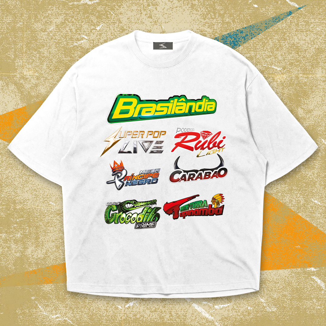 Camisa Cultura das Aparelhagens Rock Doido