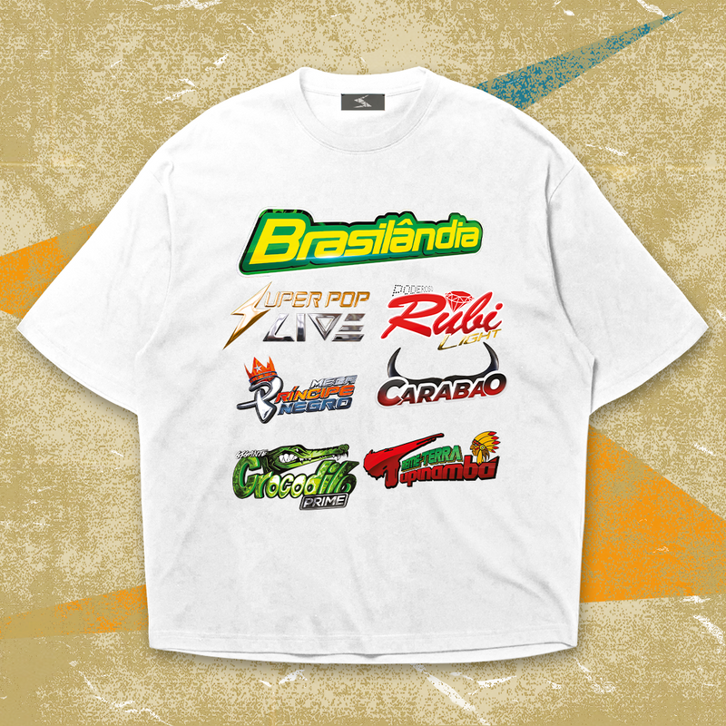 Camisa Cultura das Aparelhagens Rock Doido