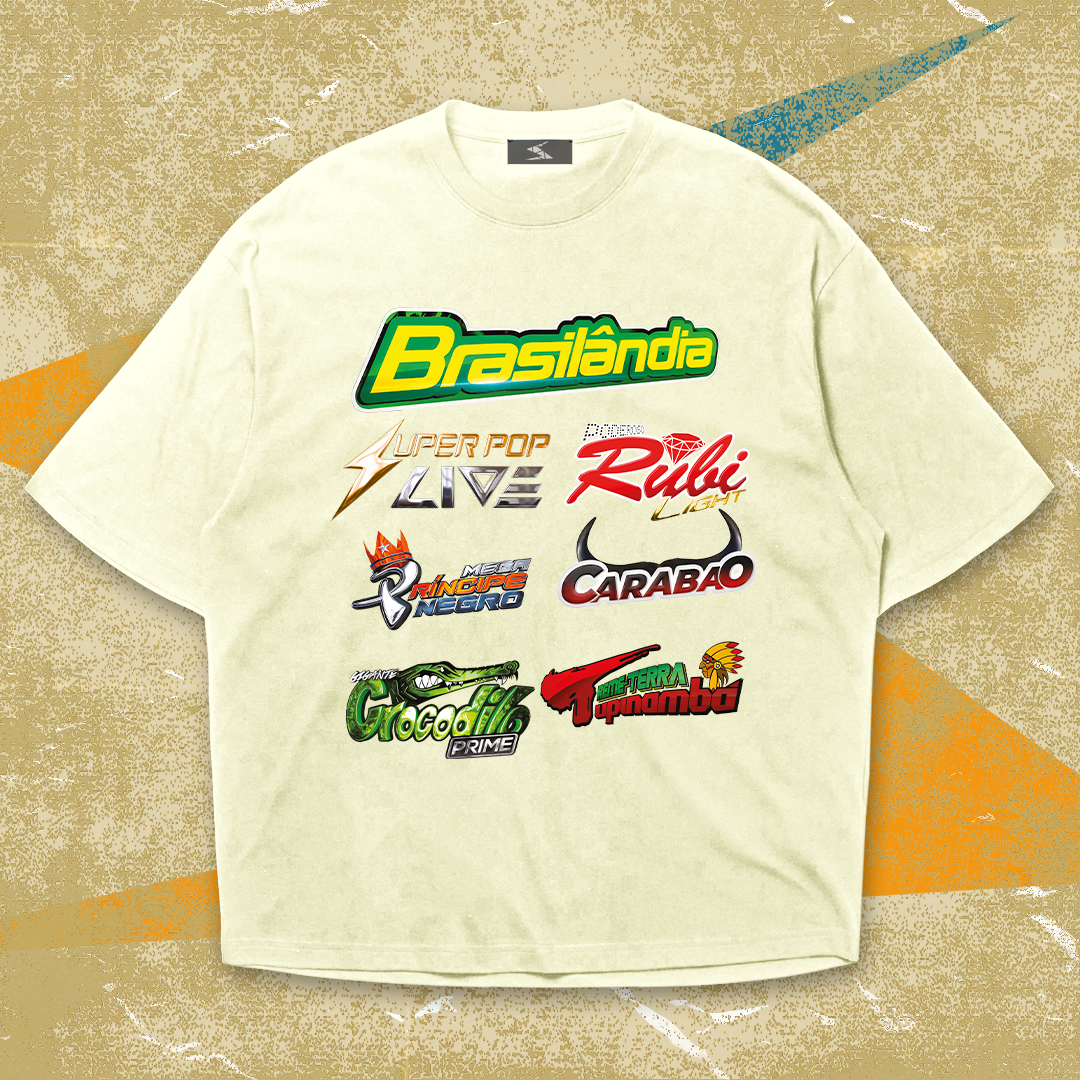 Camisa Cultura das Aparelhagens Rock Doido