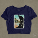 CAMISETA CROPPED LADY GAGA PÔSTER COPACABANA