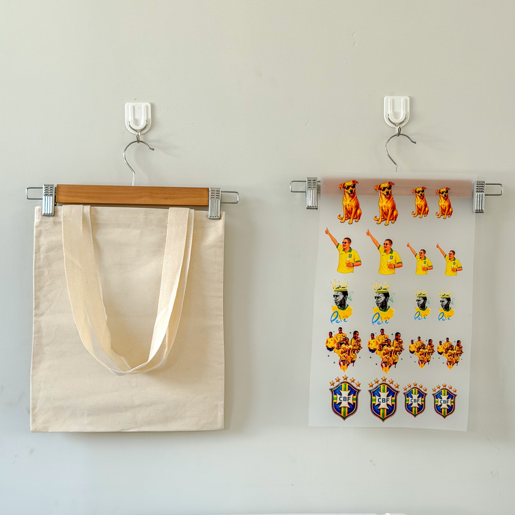Ecobag Personalizável Grande + Pack da Copa / Pam (DTF Têxtil)