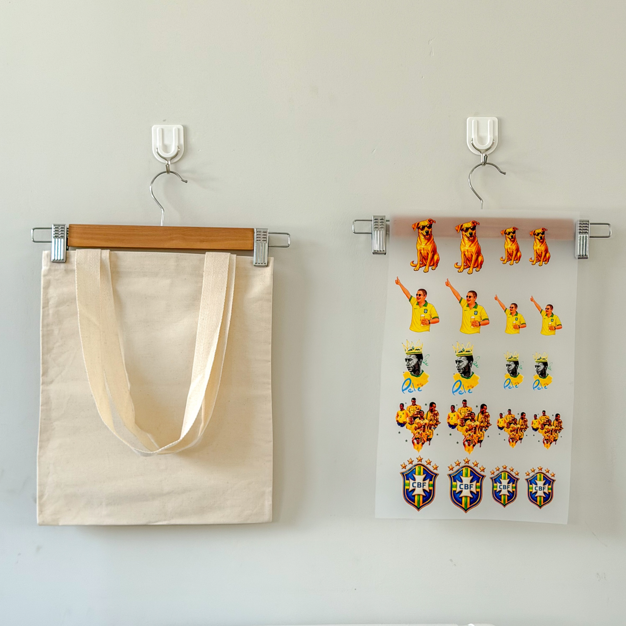 Ecobag Personalizável Grande + Pack da Copa / Pam (DTF Têxtil)