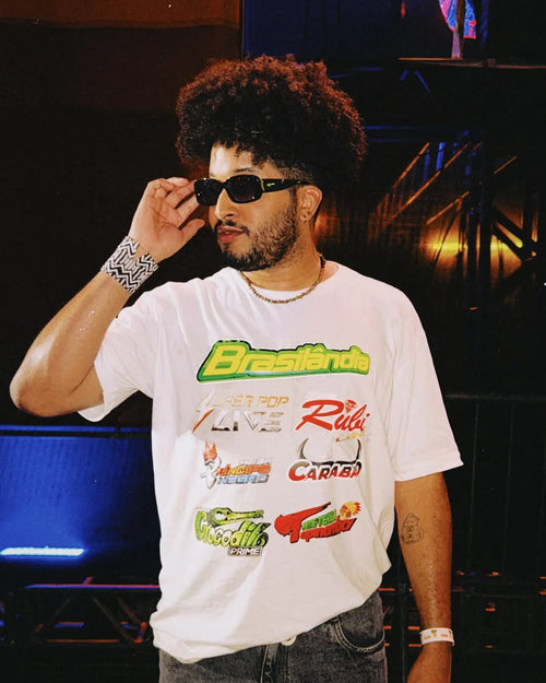 Camisa Cultura das Aparelhagens Rock Doido