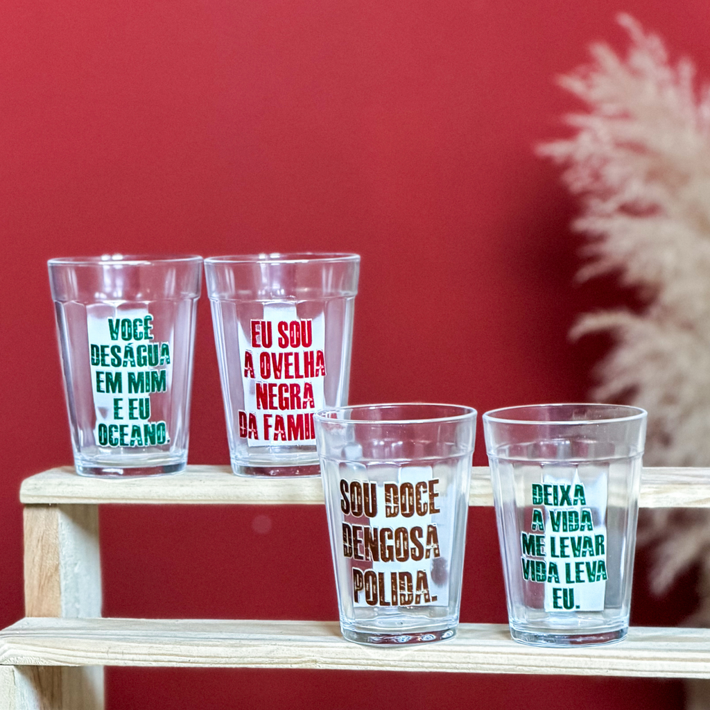 Copo Americano personalizado Coleção Artistas - Frente e Costa