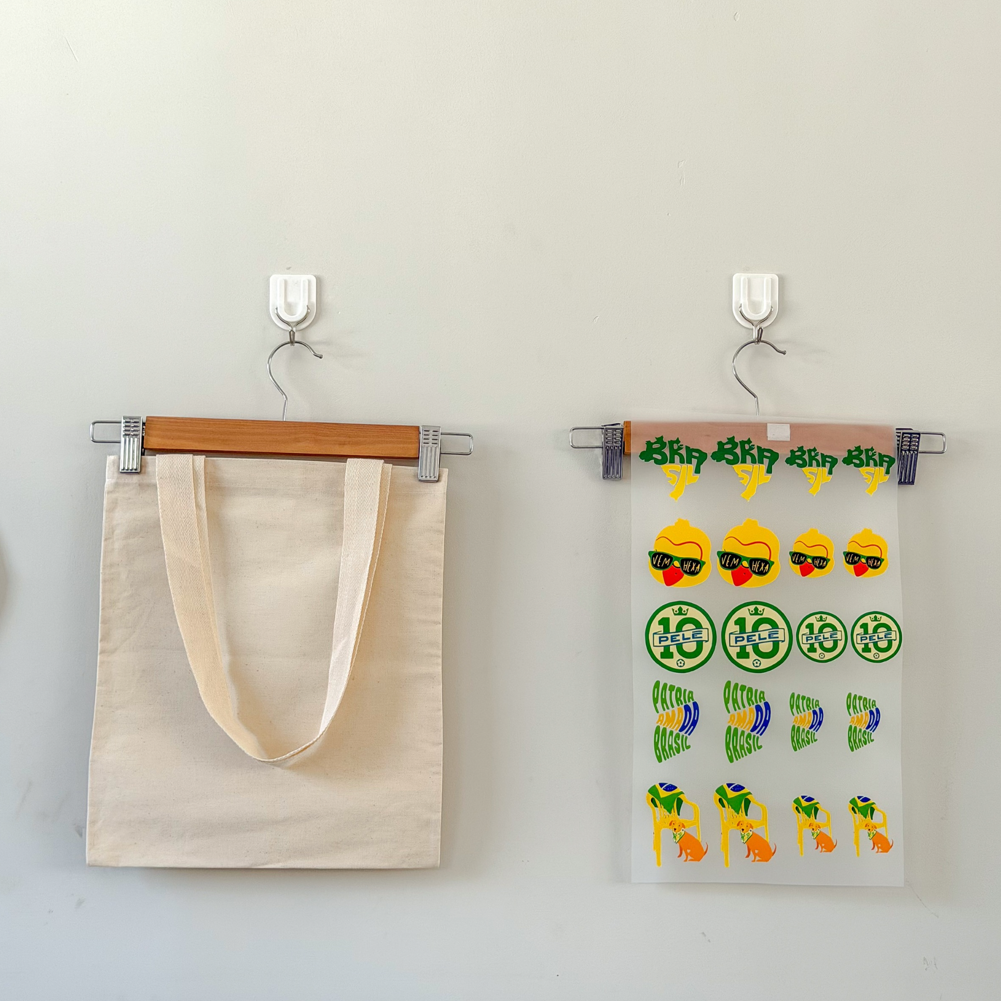 Ecobag Personalizável Grande + Pack da Copa / Pam (DTF Têxtil)