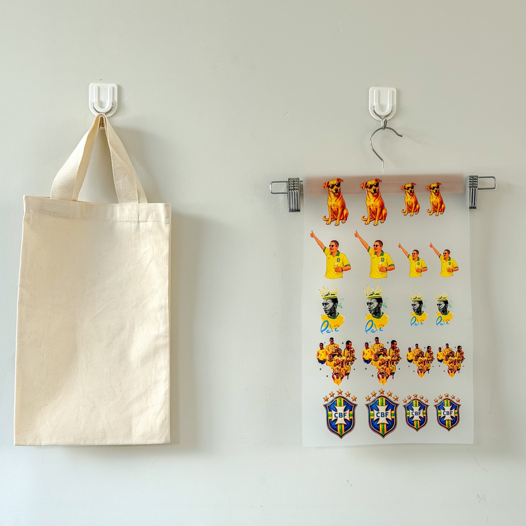 Ecobag Personalizável Pequena + Pack da Copa / Pam (DTF Têxtil)
