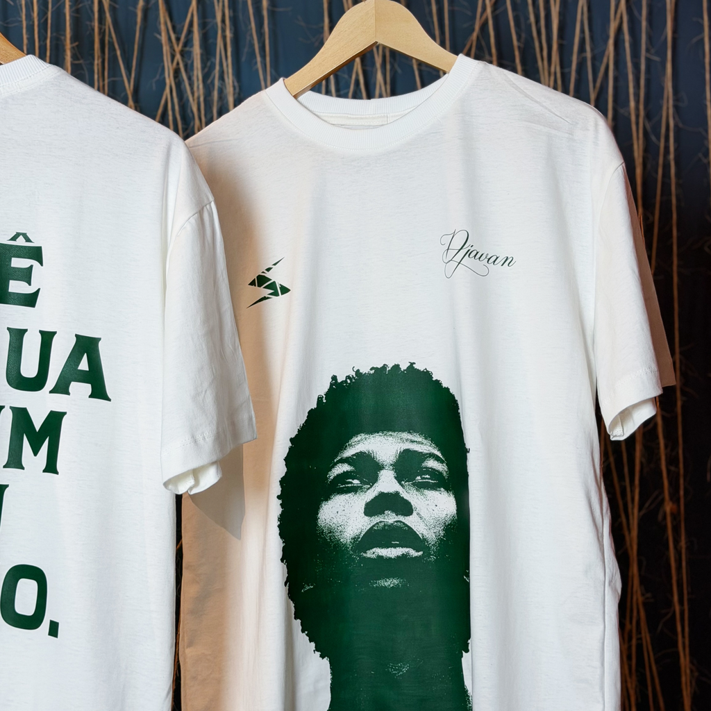 Camisa Djavan Oceano & Samurai - Frente e Costa / Oversized