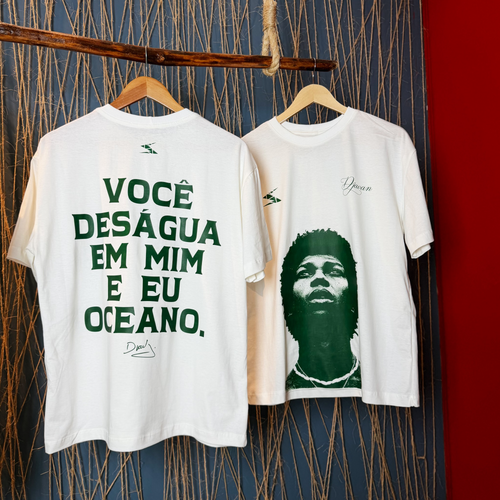 Camisa Djavan Oceano & Samurai - Frente e Costa / Oversized