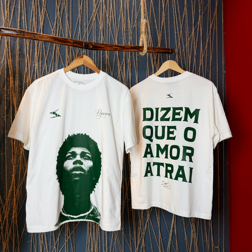 Camisa Djavan Oceano & Samurai - Frente e Costa / Oversized