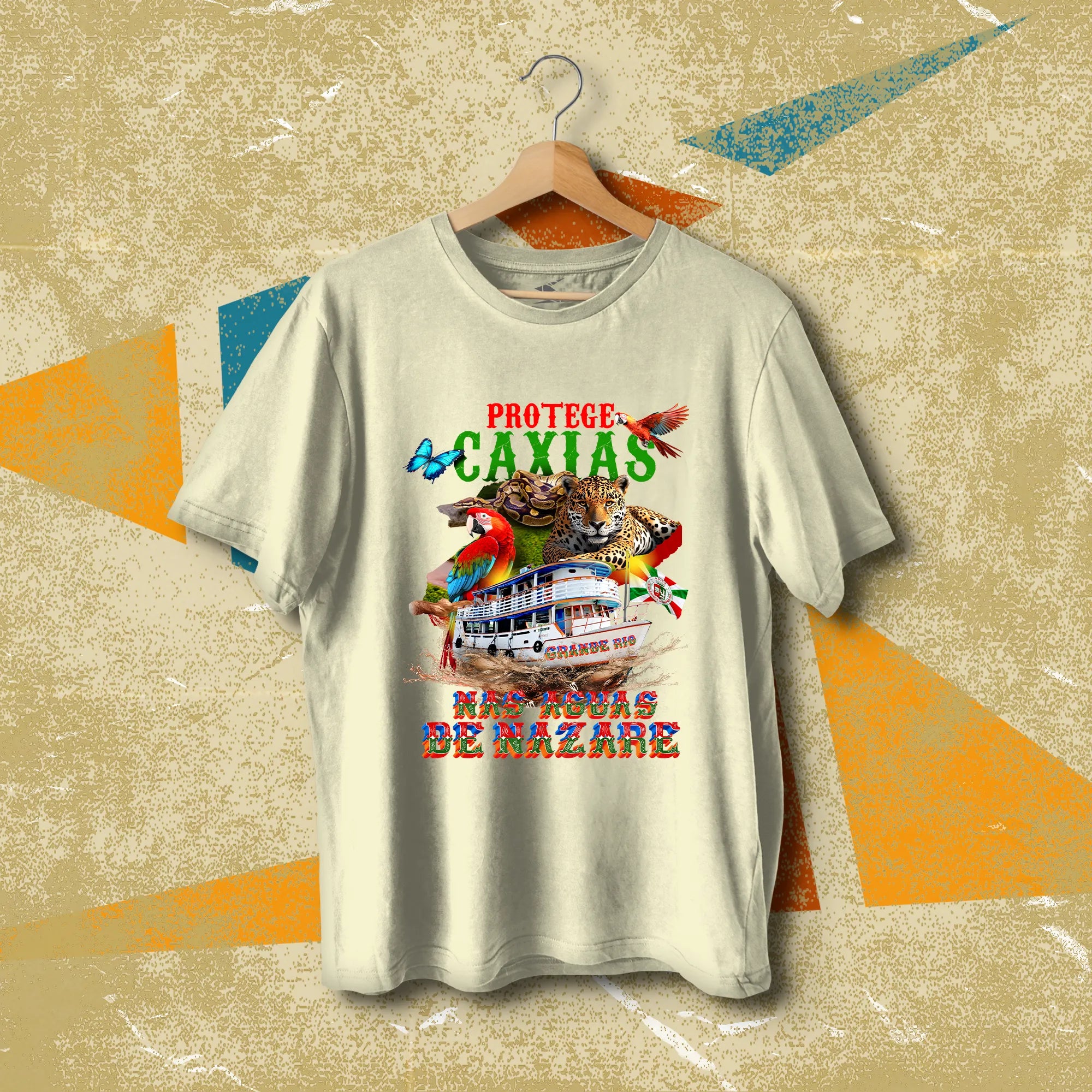 Camisa Unissex Pororocas Parawaras - Carnaval Grande Rio 2025