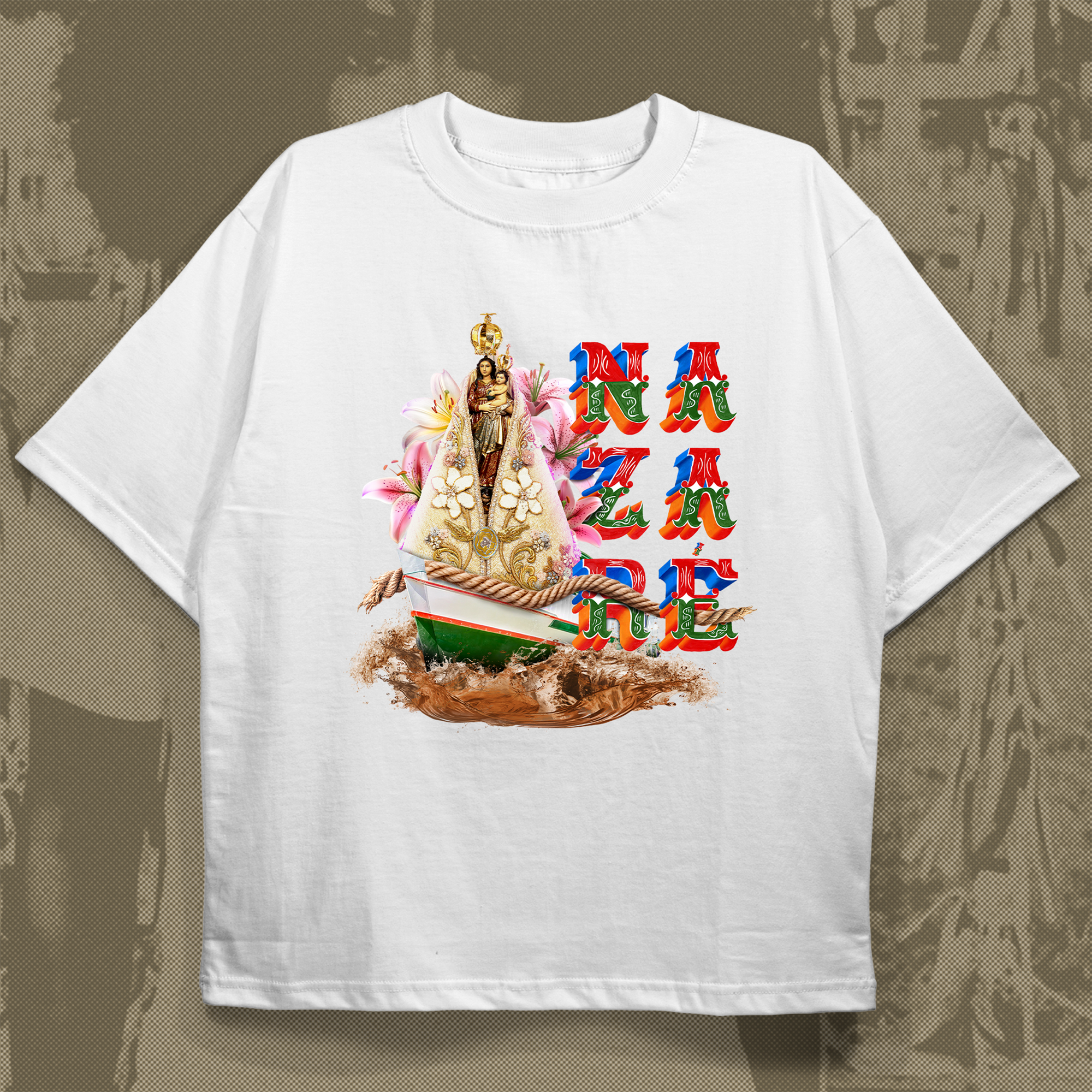 Camisa Nazaré Letra de Barco Círio 2025