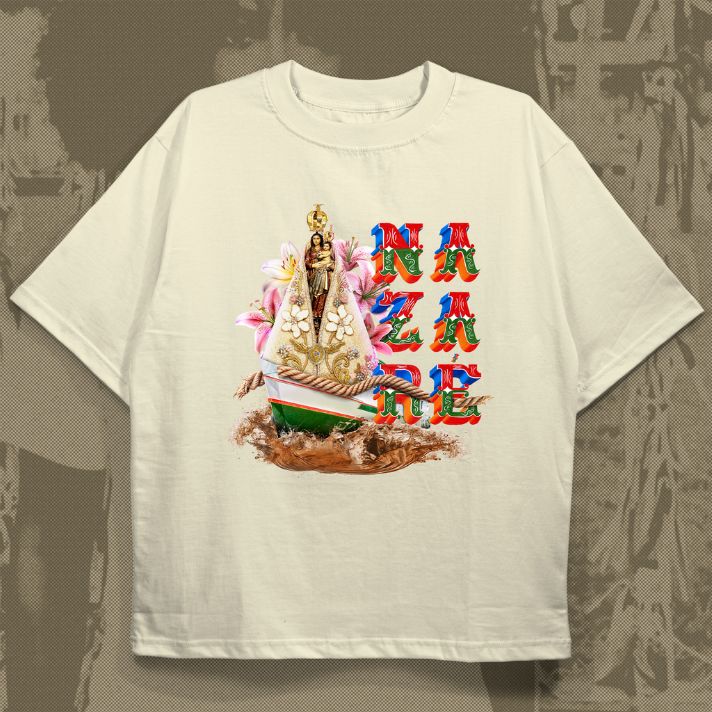 Camisa Nazaré Letra de Barco Círio 2025