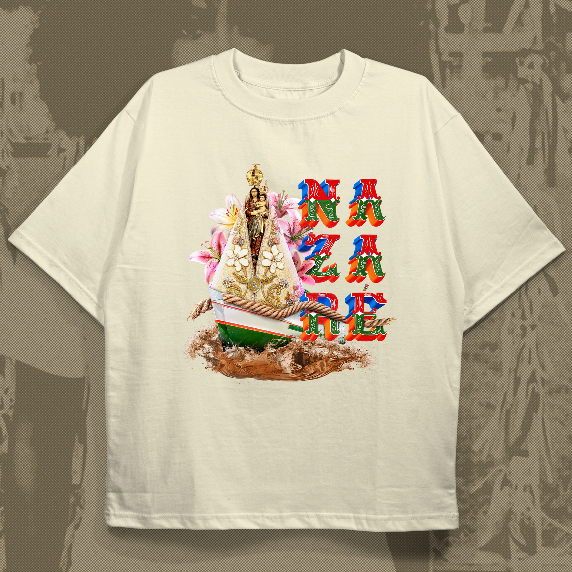 Camisa Nazaré Letra de Barco Círio 2025