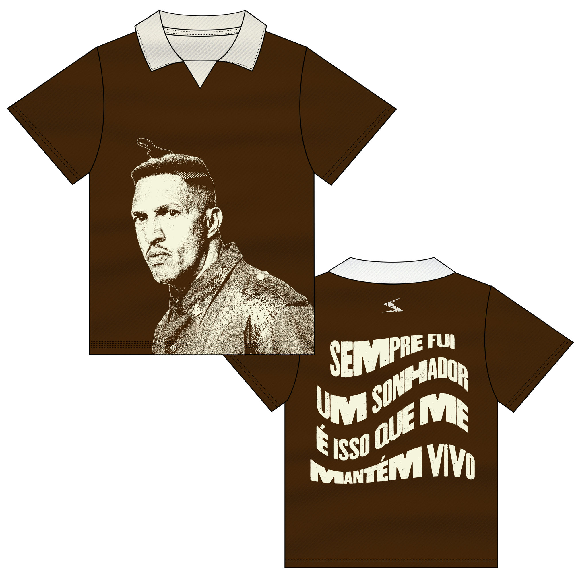 Camisa Polo Oversized Mano Brown