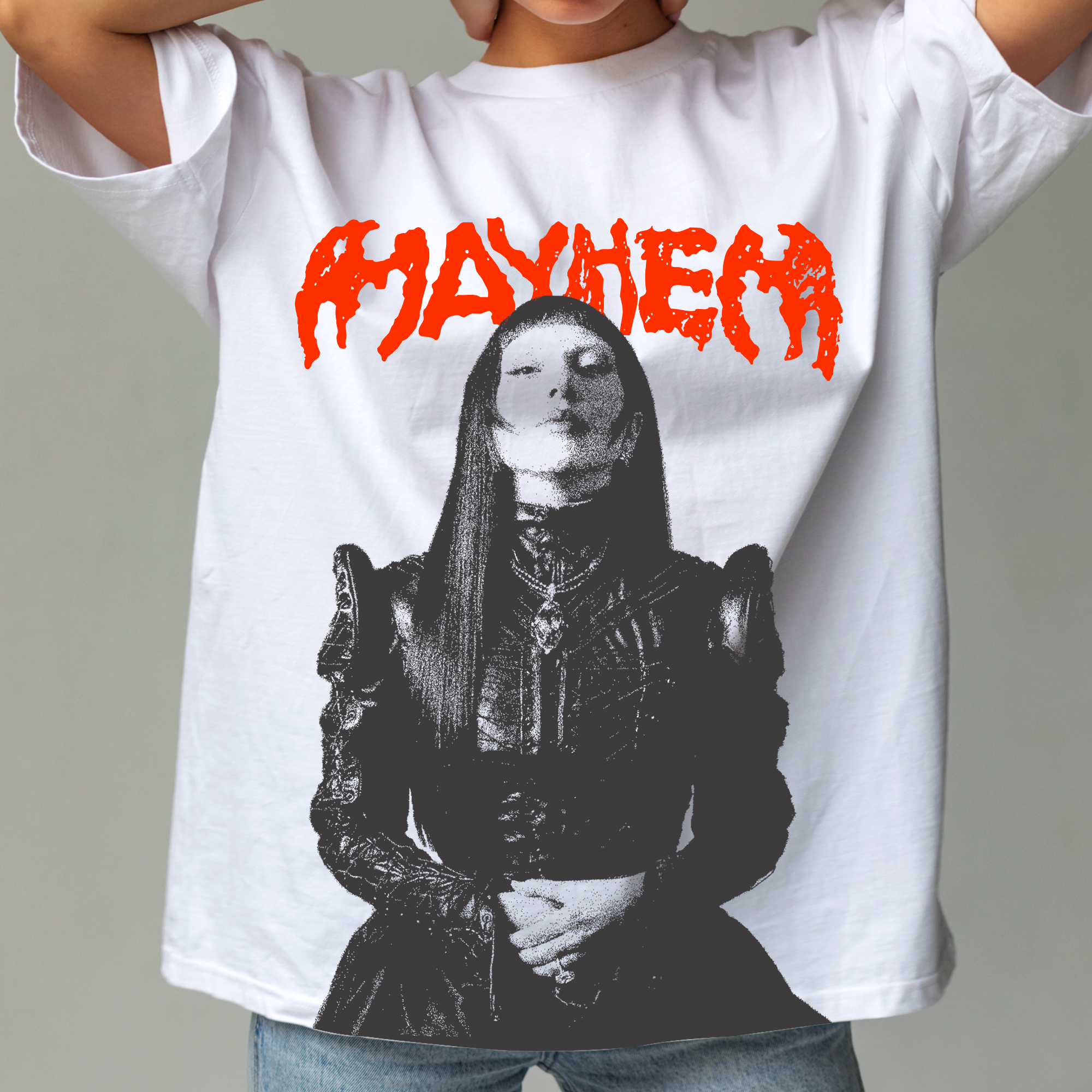 CAMISETA BÁSICA / OVERSIZED LADY GAGA MAYHEM
