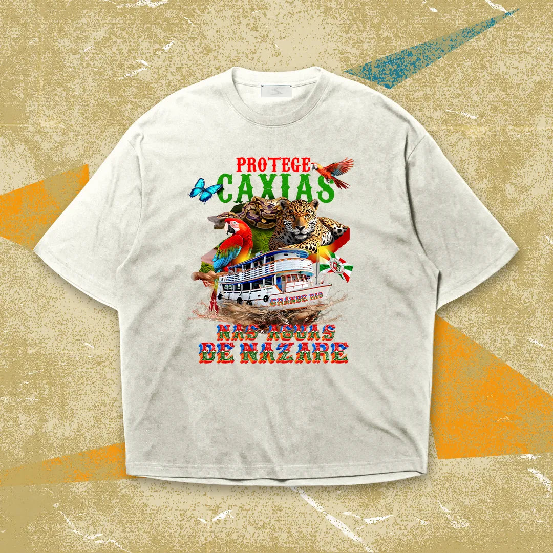 Camisa Unissex Pororocas Parawaras - Carnaval Grande Rio 2025