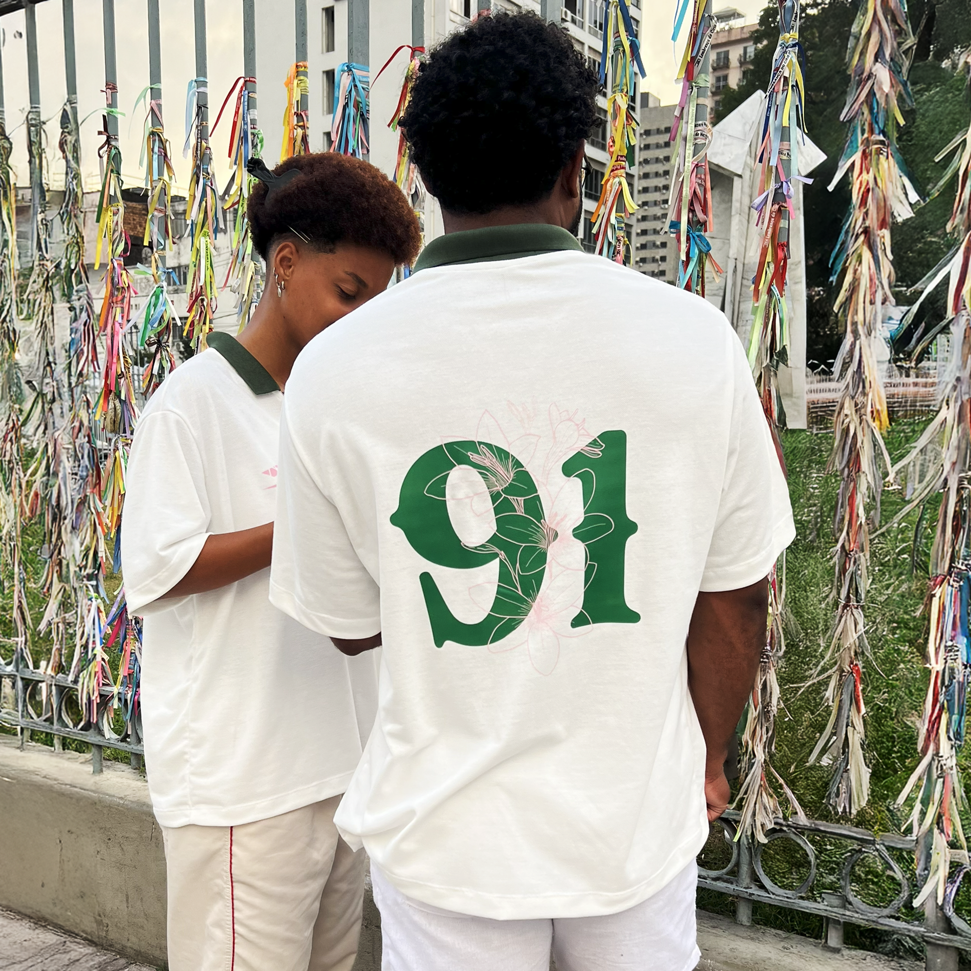Camisa Naza Círio 2025 - Polo Oversized Bordada
