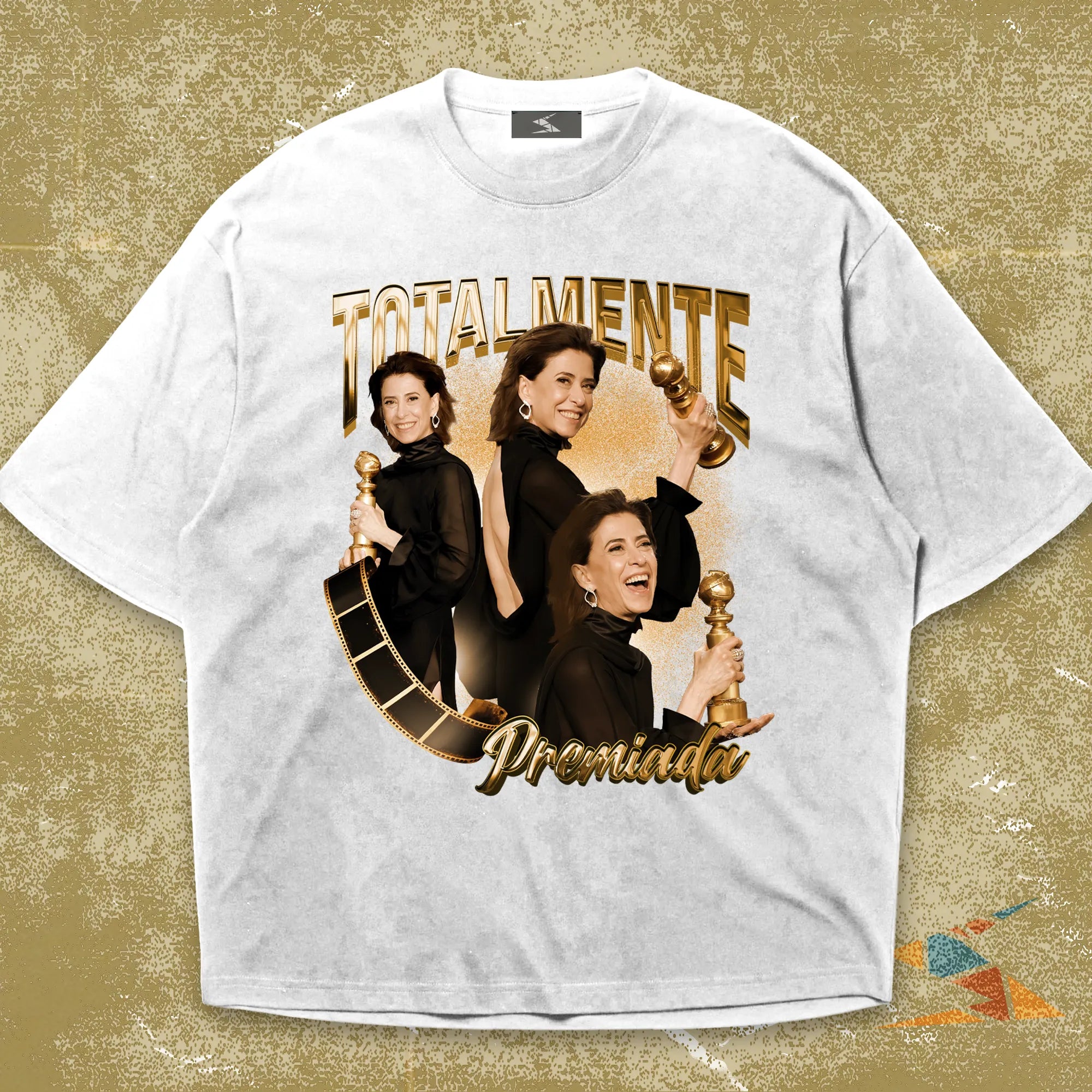 Camisa Unissex Fernanda Torres Ainda Estou Aqui - Totalmente Premiada