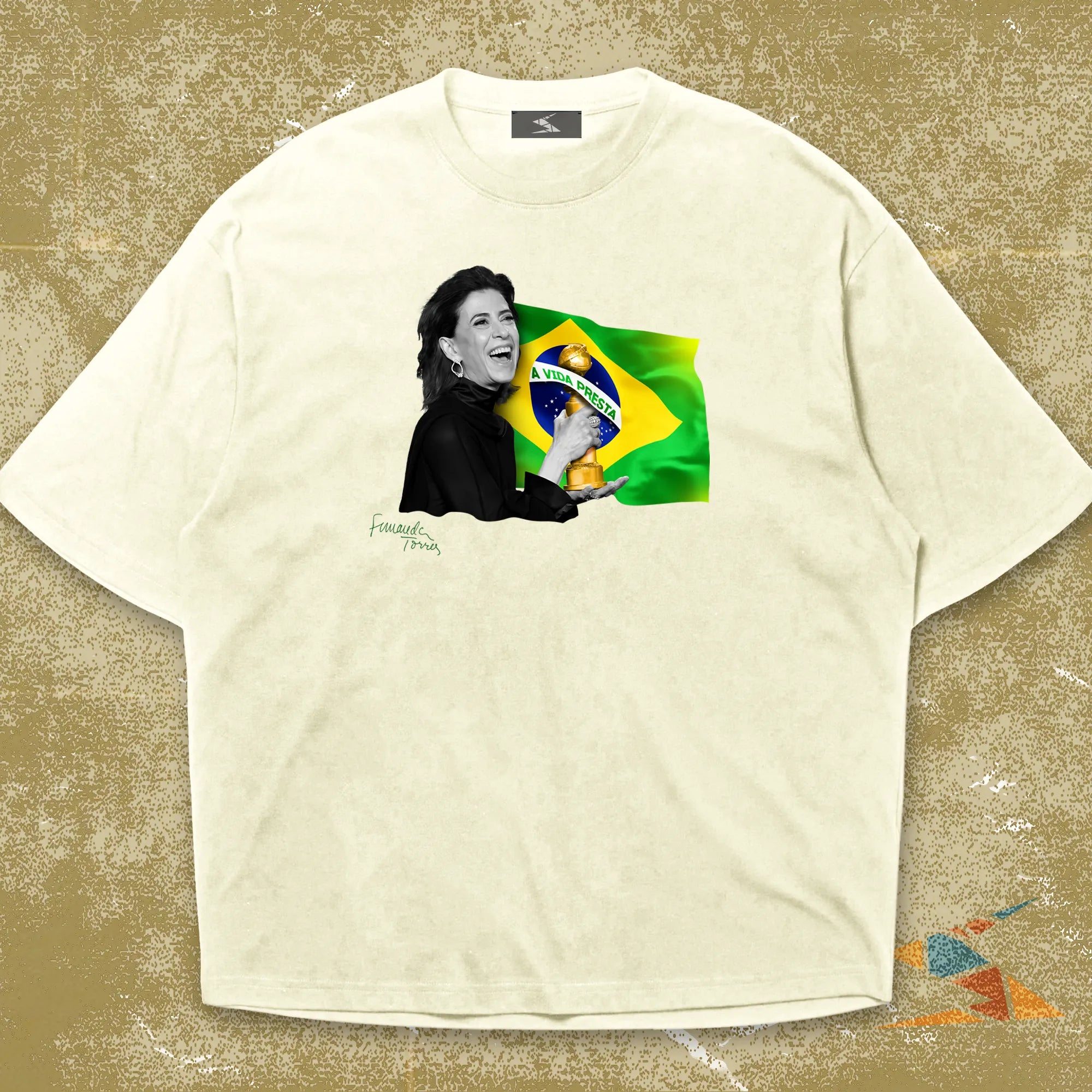 Camisa Unissex Fernanda Torres Ainda Estou Aqui - A Vida Presta Brasileira