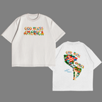 Camisa Oversized Bad Bunny Frente e Costa