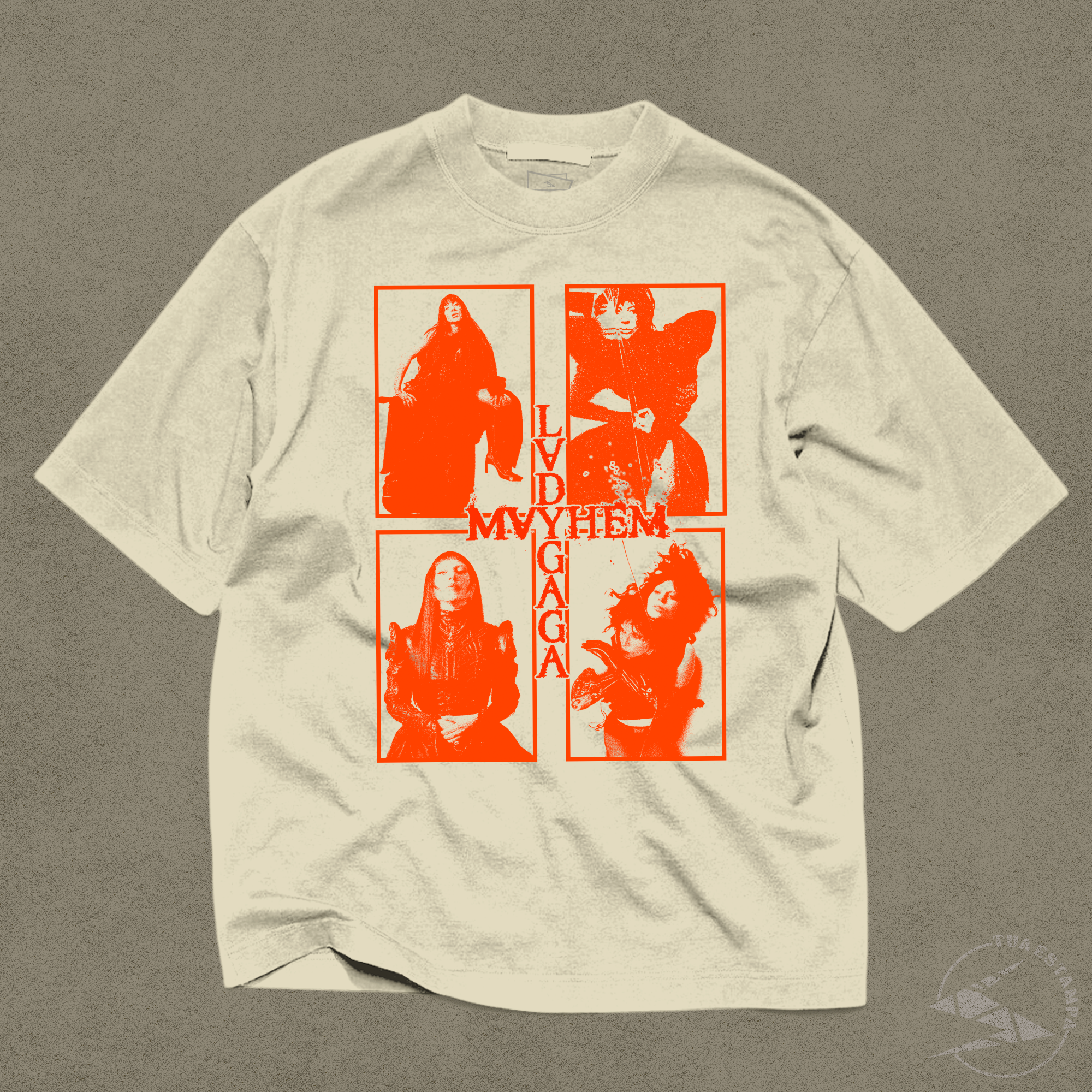 CAMISETA BÁSICA / OVERSIZED LADY GAGA MAYHEM VERSIONS