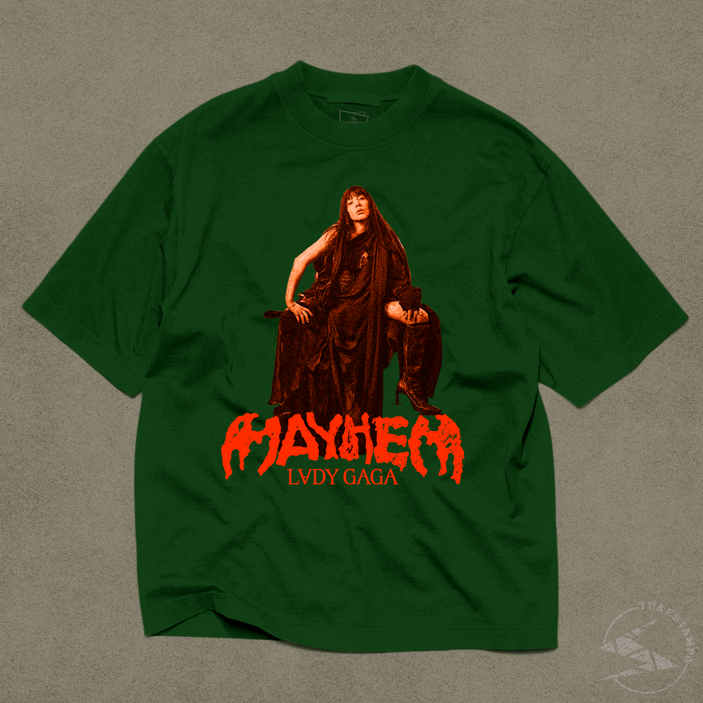 CAMISETA BÁSICA / OVERSIZED LADY GAGA MAYHEM ABRACADABRA