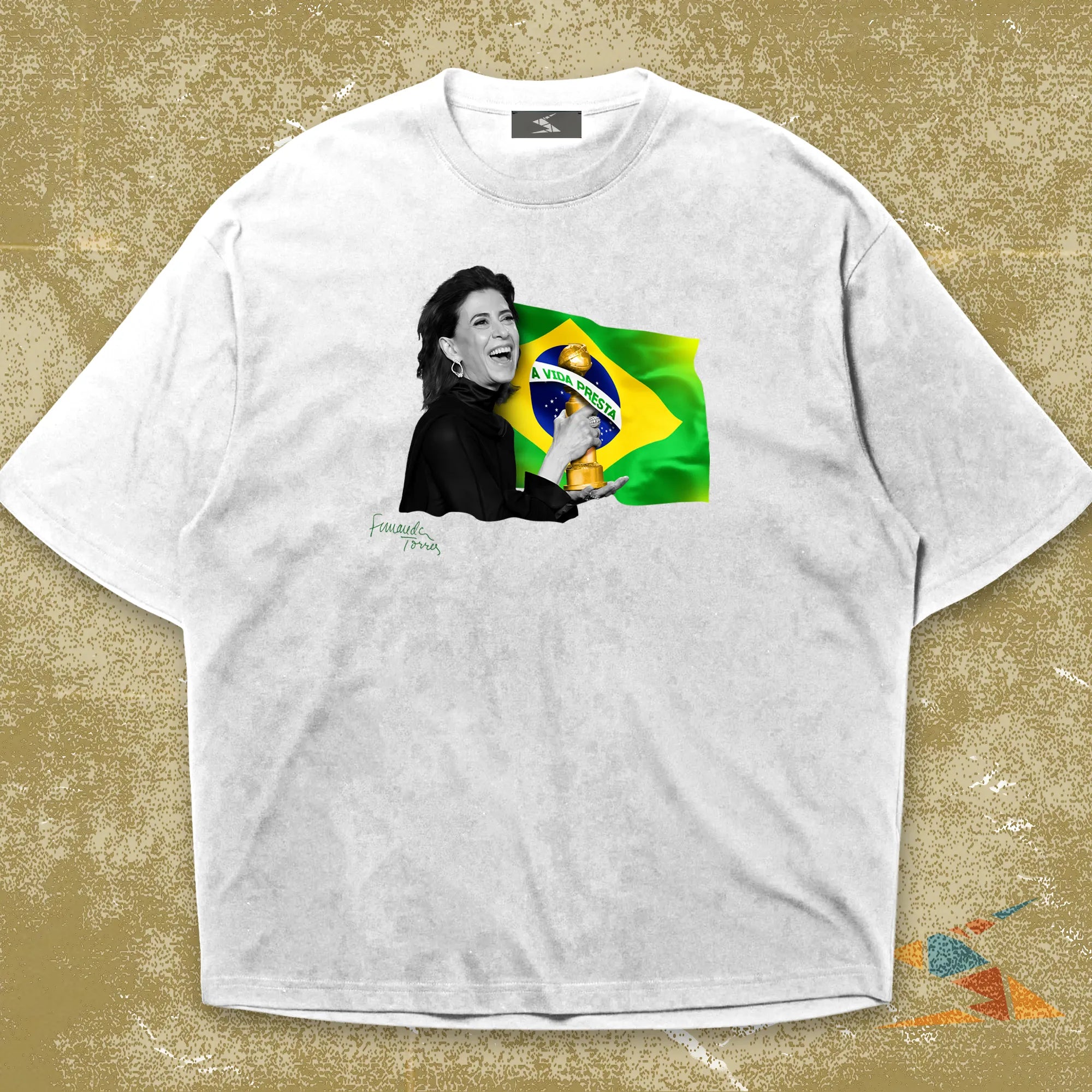 Camisa Unissex Fernanda Torres Ainda Estou Aqui - A Vida Presta Brasileira