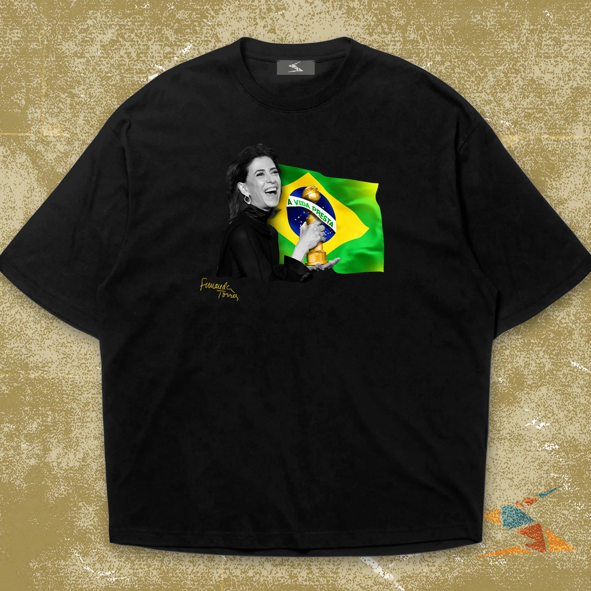 Camisa Unissex Fernanda Torres Ainda Estou Aqui - A Vida Presta Brasileira