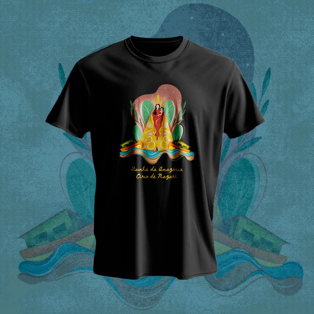 Camisa Unissex Rainha da Amazônia - Círio 2024