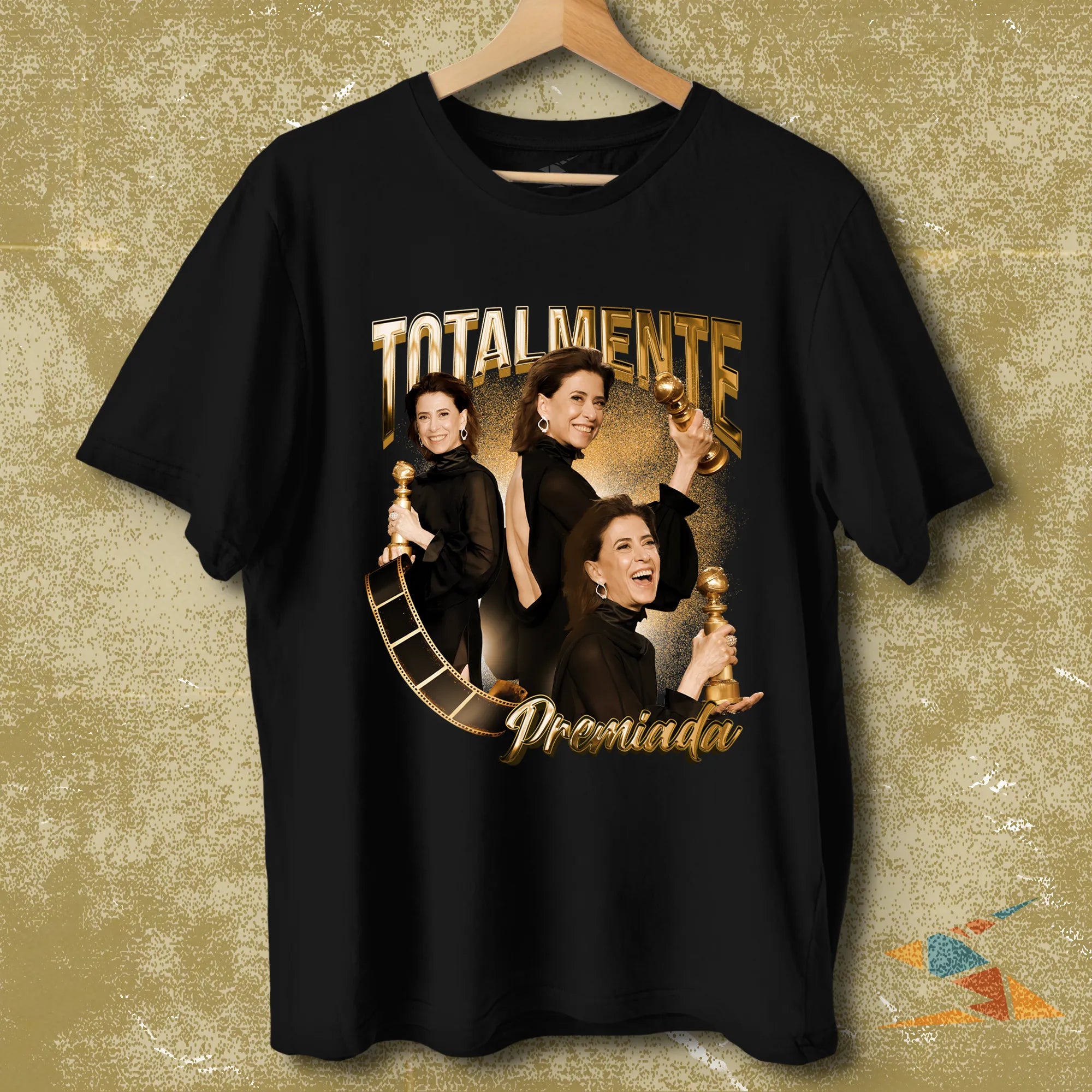 Camisa Unissex Fernanda Torres Ainda Estou Aqui - Totalmente Premiada