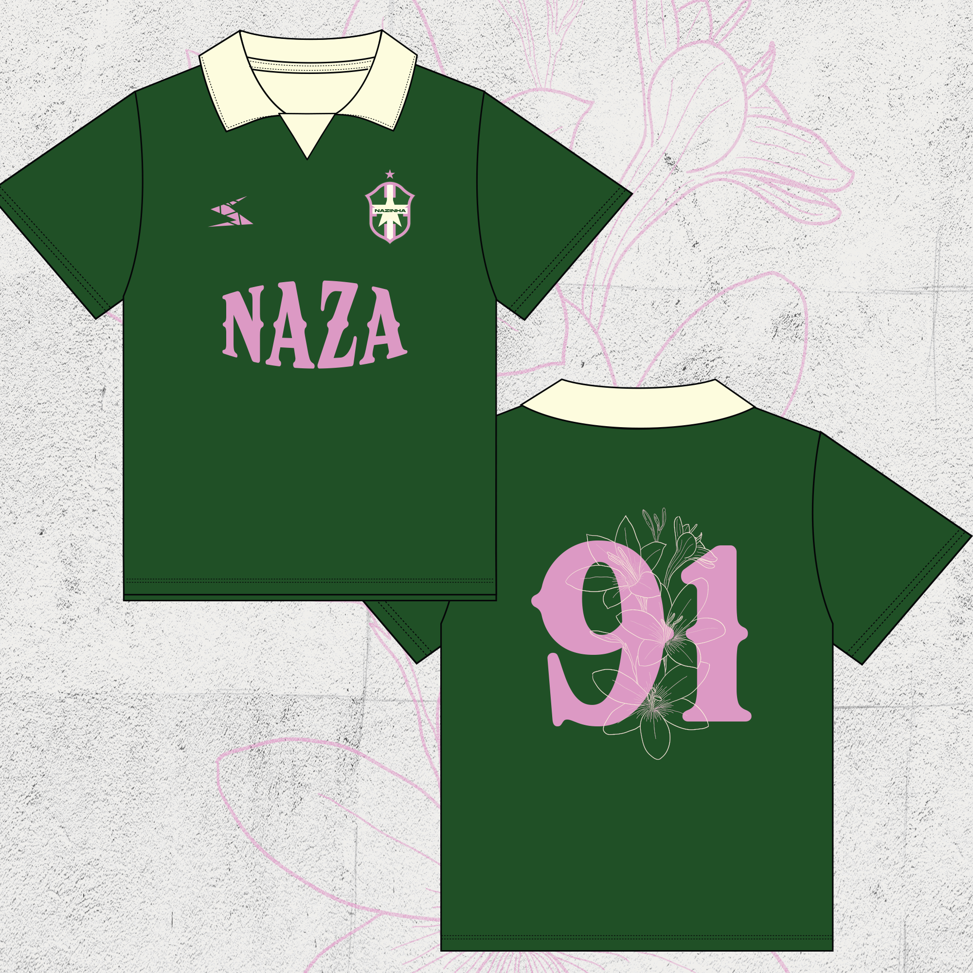 Camisa Naza Círio 2025 - Polo Oversized